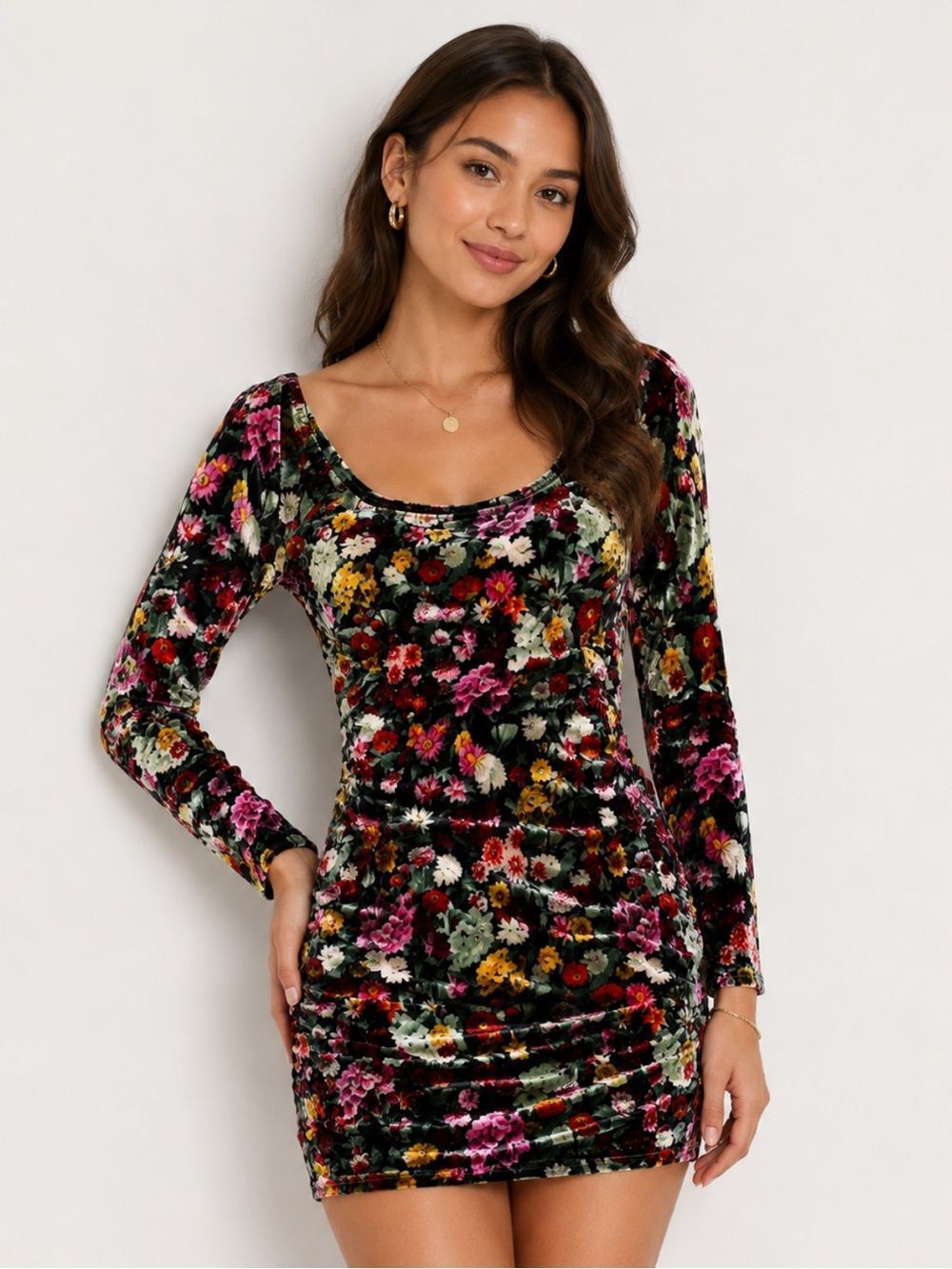 🎉5 for $45🎉 Wild fable velvet dress size M